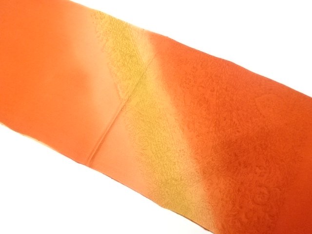 JAPANESE KIMONO / UNUSED CHIJIMI FABRIC OBIAGE